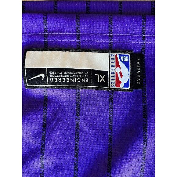 Lonzo Ball Los Angeles Lakers City Edition Nike Swingman Jersey Youth XL Purple - Picture 4 of 8